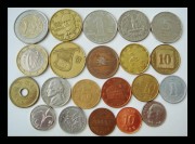 Монеты 21 шт. разных стран